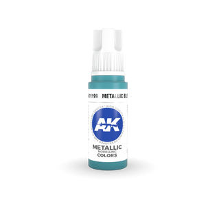 AK Interactive AK11199 BLEU MÉTALLISÉ – 17 ml – immagine 2