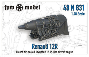 Modèle FPW 48N831 Renault 12R 1/48