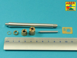 Canons Aber 35L-263 pour char allemand E-100 (Dragon), calibres 15 cm et 7,5 cm, échelle 1/35