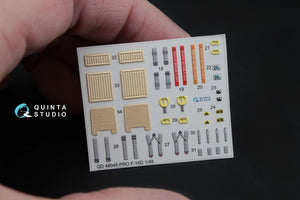 Intérieur imprimé en 3D et coloré sur papier décalcomanie pour le kit Kinetic (QD48045 F-16D (blocs 30/40/50) de Quinta Studio) à l&amp;#39;échelle 1/48 – immagine 2