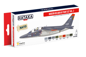 Hataka HTK-AS64 Ensemble de peinture AF belge moderne vol. 2 – immagine 2