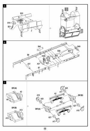Modelcollect UA72361 USA Tracteur HEMTT M983A2 et semi-remorque M870A1 1/72 – image 12