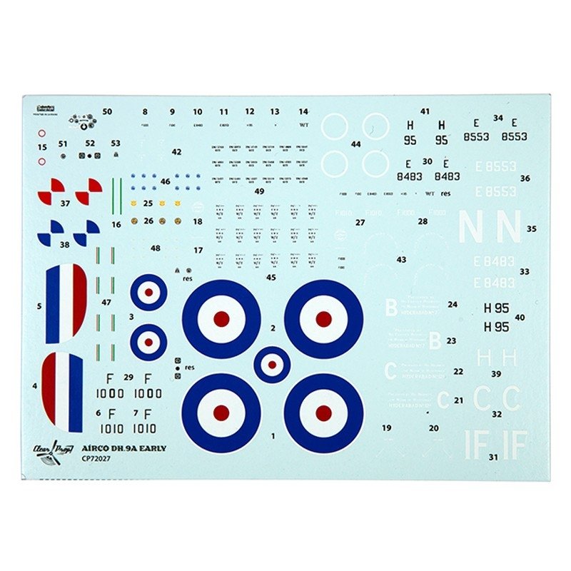 Hélice transparente ! CP72027 Airco DH.9a (première version) KIT AVANCÉ 1/72 – imagen 17