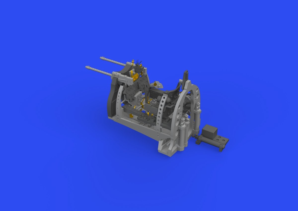 Maquette Eduard 648800 A6M3 cockpit à imprimer EDUARD au 1/48 – immagine 5