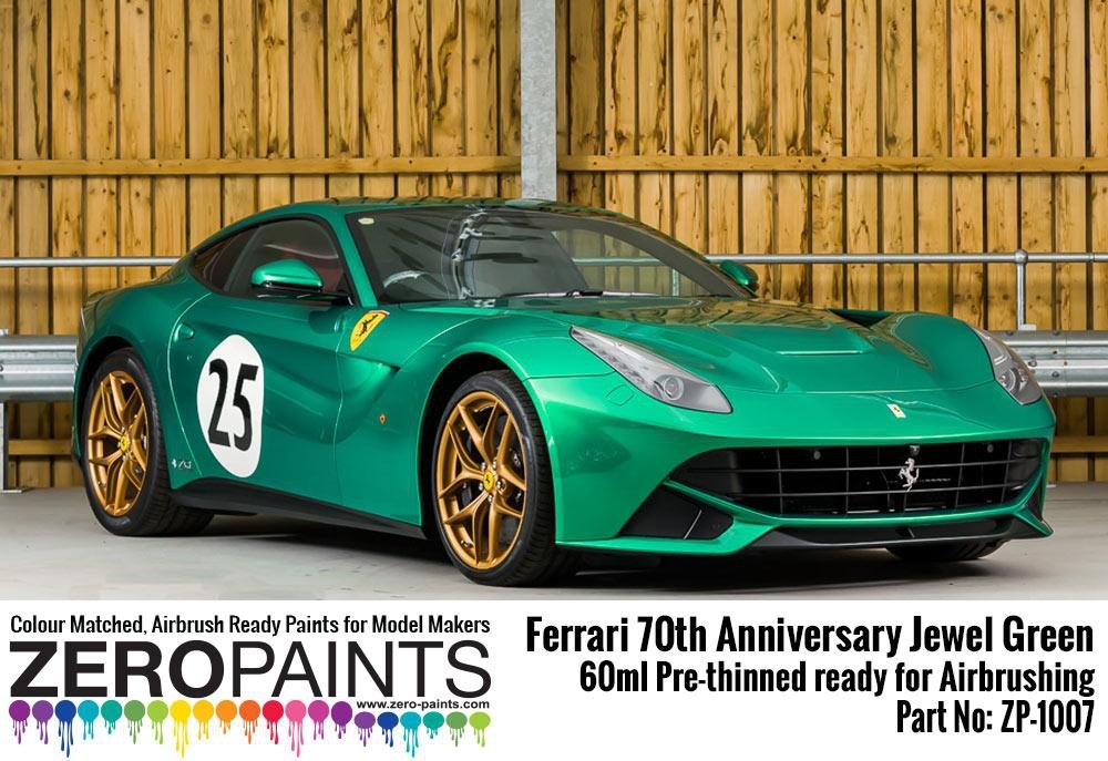 Peinture Zero Paints ZP-1007-J Vert Joyau - Ferrari 70e anniversaire 60 ml
