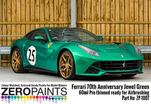 Peinture Zero Paints ZP-1007-J Vert Joyau - Ferrari 70e anniversaire 60 ml