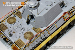 Maquette Voyager PE35981 Char Panther A allemand de la Seconde Guerre mondiale (modèle de base) pour TAKOM au 1/35 – Bild 12