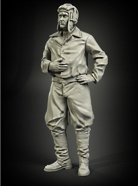 Panzer Art FI35-011 Tankiste soviétique en blouson de cuir 1/35