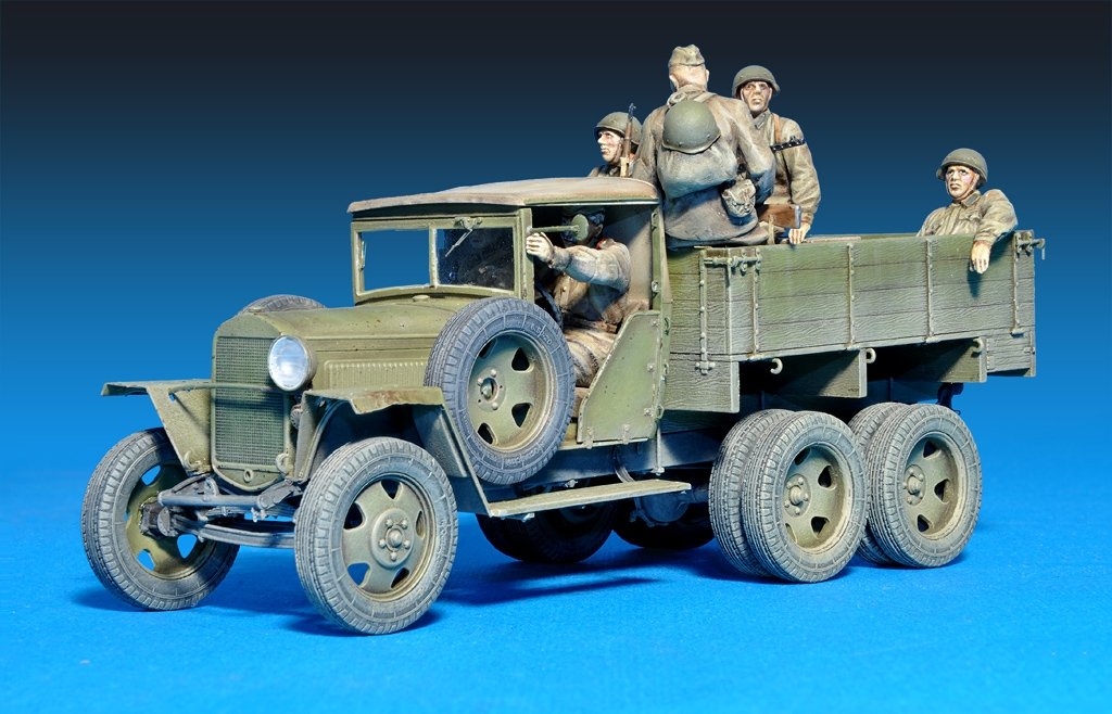 MiniArt 35173 GAZ-AAA Mod. 1941. CAMION CARGO SOVIÉTIQUE (1/35) – Bild 2