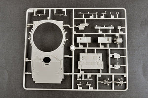 Trumpeter 09610 Char russe T-72B3 avec blindage réactif explosif (ERA) à étui souple 4S24 et blindage à grille, échelle 1/35 – imagen 8
