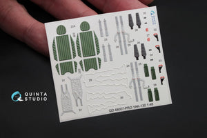 Quinta Studio QD48007 Yak-130 3D-Printed &amp;amp; coloured Interior on decal paper (for Zvezda kits) 1/48 – zdjęcie 4
