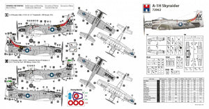 Hobby 2000 72062 A-1H Skyraider (HASEGAWA + CARTOGRAF + MASQUES) 1/72 – immagine 2