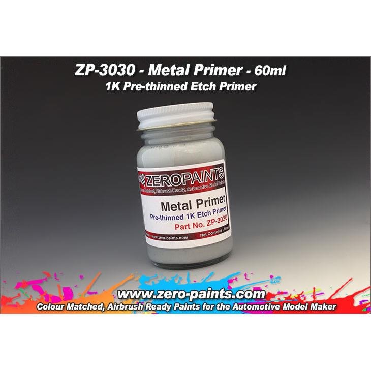 Apprêt pour métaux Zero Paints ZP-3030 60 ml