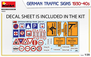 MiniArt 35633 SIGNAUX DE SIGNALISATION ALLEMAND ANNÉES 1930-40 1/35 – imagen 3