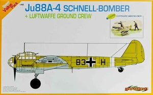 Cyber ​​​​Hobby 5565 Ju88A-4 Schnell-Bomber + équipage au sol de la Luftwaffe (1/48)