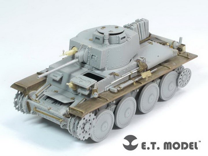Maquette ET E35-130 Pz.Kpfw.38(t) Ausf.G Basic allemand de la Seconde Guerre mondiale (pour DRAGON 6290) (1/35) – immagine 4