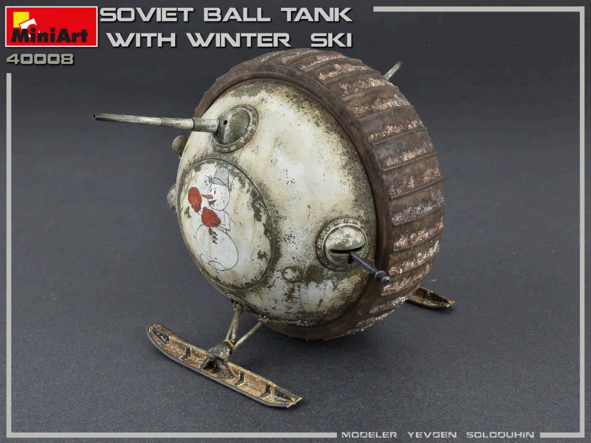 MiniArt 40008 RÉSERVOIR À BALLES SOVIÉTIQUE avec SKI D&amp;#39;HIVER. KIT INTÉRIEUR 1/35 – image 7