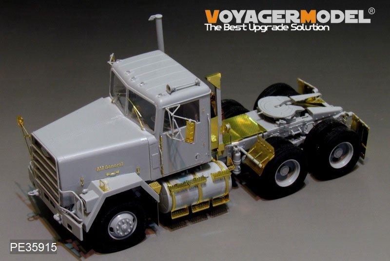 Modèle Voyager PE35915 Tracteur américain moderne M915/Remorque M872 (modèle de base) pour TRUMPETER 1/35 – image 4