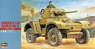 Hasegawa MT24 Voiture blindée britannique Daimler Mk II (1/72)