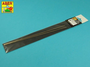 Tiges carrées en laiton Aber KR-15, longueur 1,5 mm, 245 mm x 2 pièces. – image 3