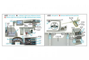 Intérieur imprimé en 3D et coloré sur papier décalcomanie pour le MRAP M1224 MaxxPro de Quinta Studio (Bronco) à l&amp;#39;échelle 1/35 – Bild 2