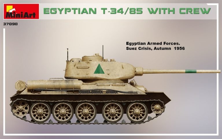 MiniArt 37098 Égyptien T-34/85 1/35 – immagine 3
