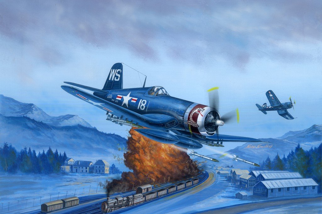 Hobby Boss 80387 F4U-4 Corsair Version tardive (1/48)