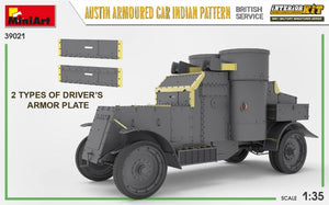 Miniart 39021 Voiture blindée Austin, modèle indien. Service britannique. Maquette intérieure 1/35 – Bild 5