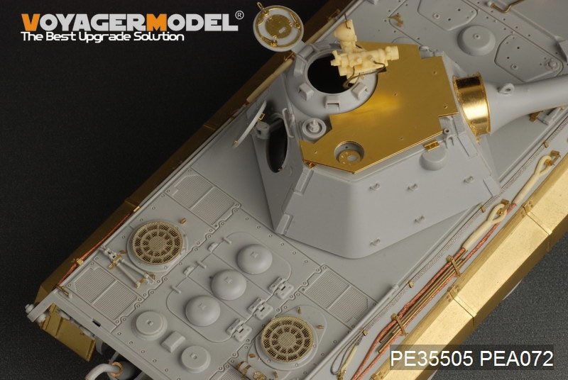 Maquette Voyager PE35505 Char allemand E-50 de la Seconde Guerre mondiale pour TRUMPETER 01536 1/35 – immagine 5