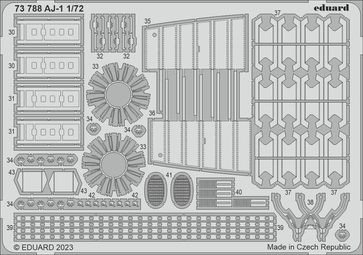 Eduard 73788 AJ-1 RODEN 1/72 – image 2