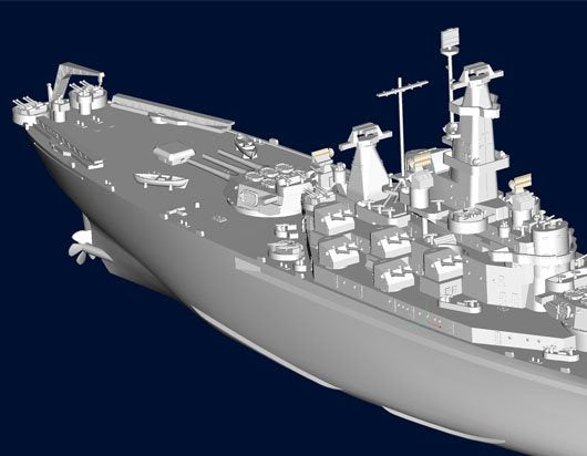 Trumpeter 05762 USS Alabama (BB-60) 1/700 – immagine 7