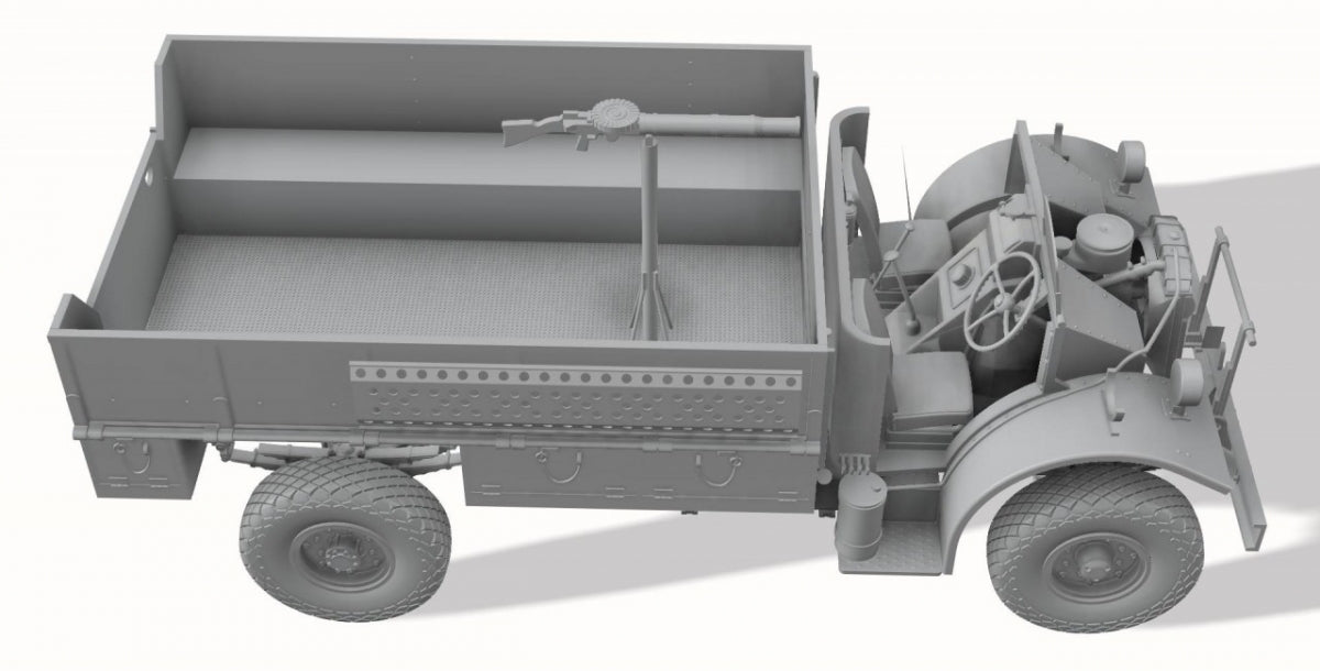 Camion de patrouille LRDG F30 Thunder Model 35305, édition limitée bonus, échelle 1/35 – immagine 6