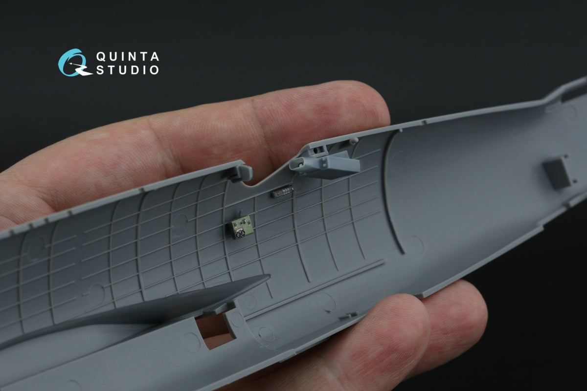 Intérieur imprimé en 3D et coloré sur papier décalcomanie (Tamiya) pour le Bristol Beaufighter NF.Mk.VI de Quinta Studio QD+48555 (avec pièces en résine imprimées en 3D) à l&amp;#39;échelle 1/48. – image 9