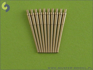 Master SM-700-008 IJN 20cm/50 (8&amp;quot;) 3rd Year Type No. 2 barrels - without blastbags (10pcs) - most IJN cruisers