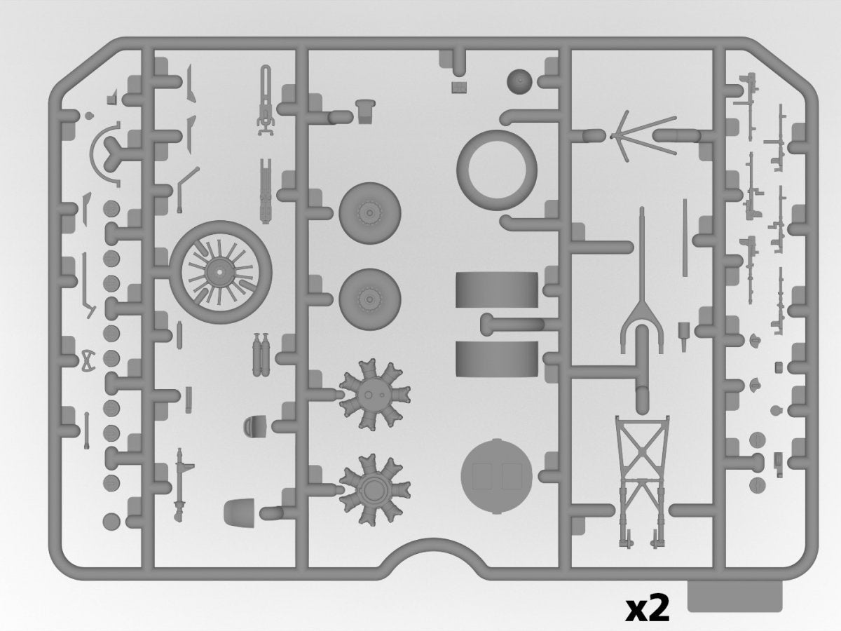 ICM DS7204 Dans le ciel de Chine (Ki-21-Ia, deux Ki-27a) 1/72 – image 10