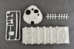 Trumpeter 09610 Char russe T-72B3 avec blindage réactif explosif (ERA) à étui souple 4S24 et blindage à grille, échelle 1/35 – imagen 6