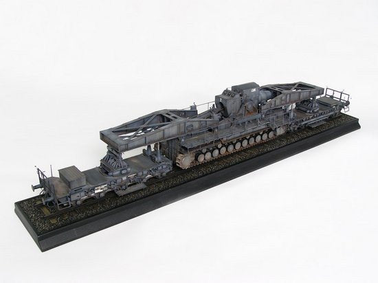 Trumpeter 00209 Morser Karl-Gerat 040/041 sur transporteur ferroviaire (1/35) – Bild 4