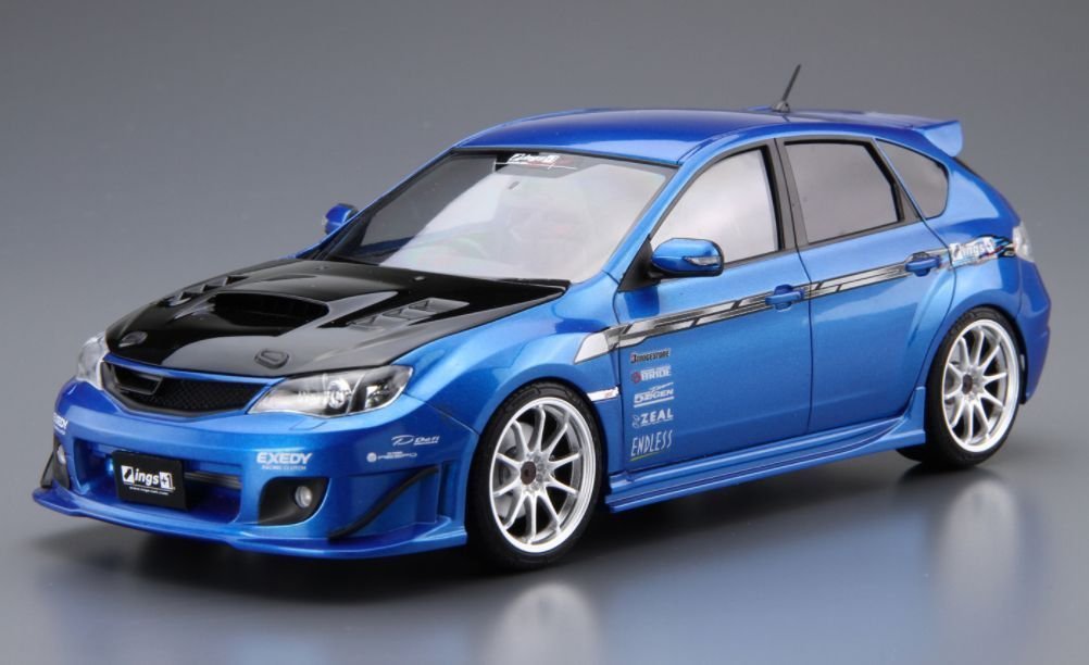 Aoshima 05423 GRB IMPREZA WRX STI 07 SUBARU (1/24)  – image 2