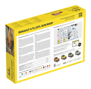 Heller 58704 Renault 4 TL/GTL Toit ouvrant - Kit de démarrage 1/24 – image 3