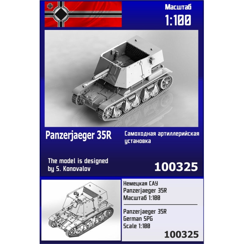 Zebrano Z100-325 Panzerjaeger 35R 1/100