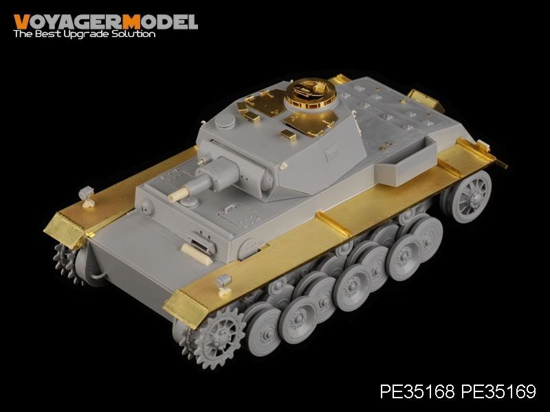 Voyager modèle PE35169 seconde guerre mondiale allemand VK3001(H)PzKpfw VI (Ausf A) ailes pour TRUMPETER 01515 1/35