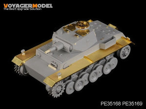 Voyager modèle PE35169 seconde guerre mondiale allemand VK3001(H)PzKpfw VI (Ausf A) ailes pour TRUMPETER 01515 1/35