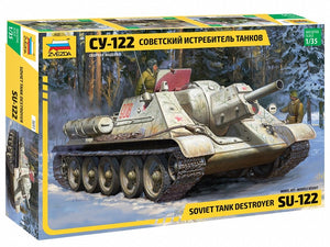 Zvezda 3691 SU-122 canon automoteur soviétique Seconde Guerre mondiale 1/35