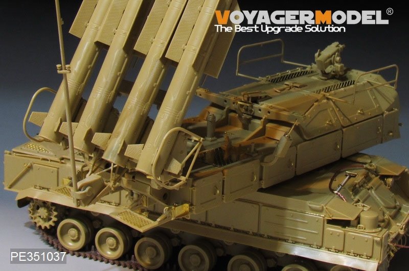 Kit de mise à niveau Voyager Model PE351037 pour le système de missiles de défense aérienne russe moderne 9K37M2 BUK-M2, compatible avec PANDA PH35034 au 1/35 – immagine 19
