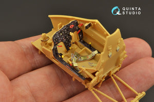 Intérieur imprimé en 3D et coloré sur papier décalcomanie Quinta Studio QD32129 Hs 129B-2 (Zoukei-Mura) 1/32 – immagine 9