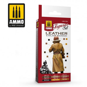 AMMO de Mig Jimenez 7036, coffret de figurines en cuir 6x17ml – Bild 2