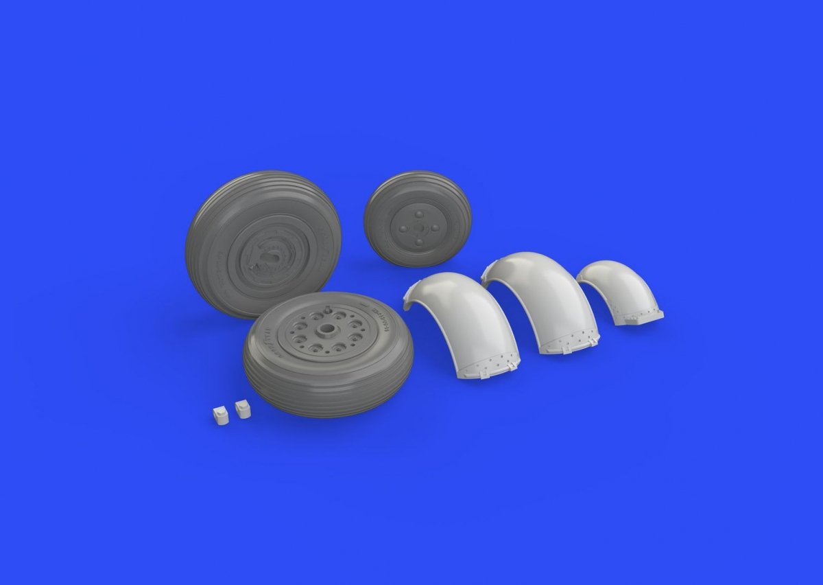Roues Eduard 648272 Meteor F.8 AIRFIX 1/48 – image 3