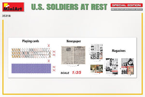 MiniArt 35318 Soldats américains au repos, édition spéciale 1/35 – image 4