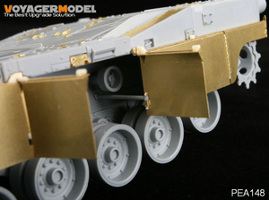 Voyager Model PEA148 Modern US Army M1A1&amp;amp;M1A2 side skirts (For DRAGON 3535/3536) 1/35 – zdjęcie 3