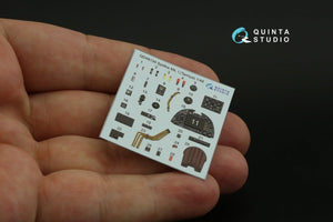 Intérieur imprimé en 3D et coloré sur papier décalcomanie Quinta Studio QD48134 Spitfire Mk.I (Tamiya) 1/48 – imagen 4